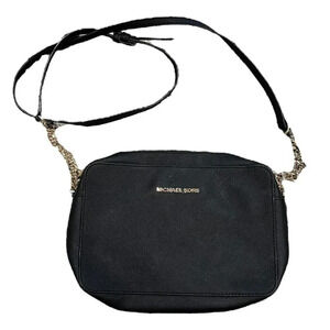 Michael Kors Black Jet Set Crossbody Bag